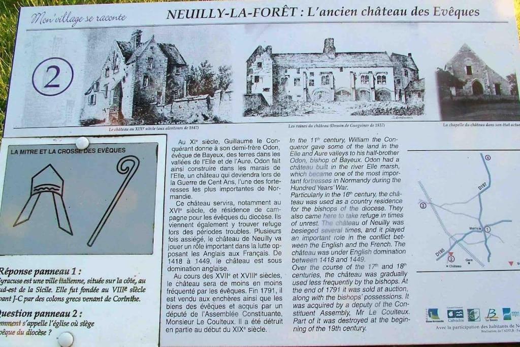 이지니쉬르메르 Le Chateau De Neuilly La Foret 빌라 외부 사진